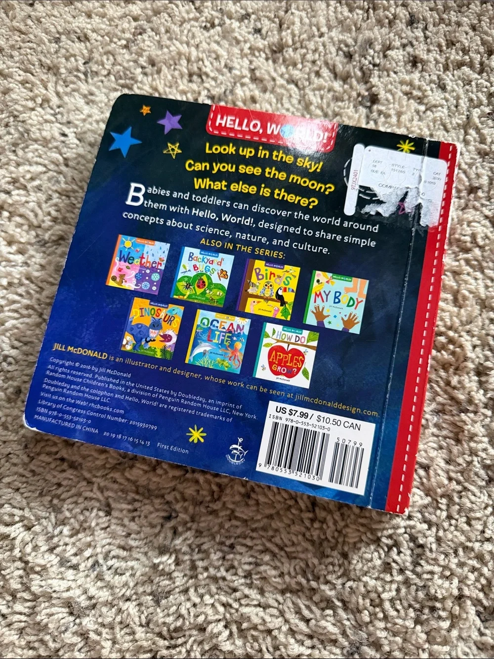 3/$25 🪩 Hello, World! solar System Planet Board Book | Toddler + Children’s Book